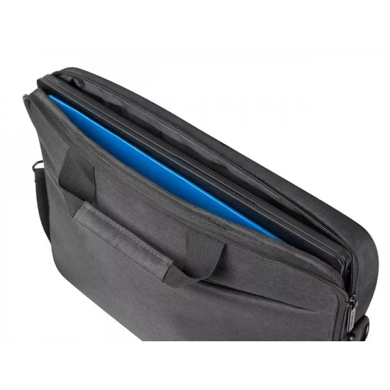 Portfelis NATEC Beira 39,6 cm (15,6 collas) — poliesters, 1 galvenais nodalījums, plecu siksna, melns