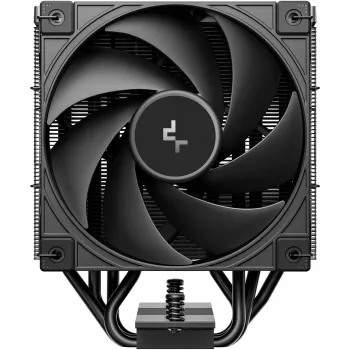 Procesora gaisa dzesētājs DeepCool AK400 G2 Digital NYX — 120 mm ventilators, maks. gaisa spiediens 3,33 mmH2O, 92×132×156 mm, melns