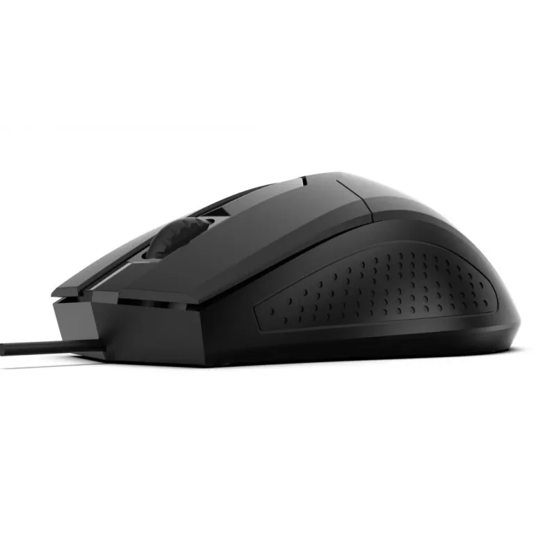 Focus USB optiskā pele, 1200 DPI, 3 pogas un ritināšanas ritenis, jutība 125 Hz, kabelis 1,8 m, svars 66 g