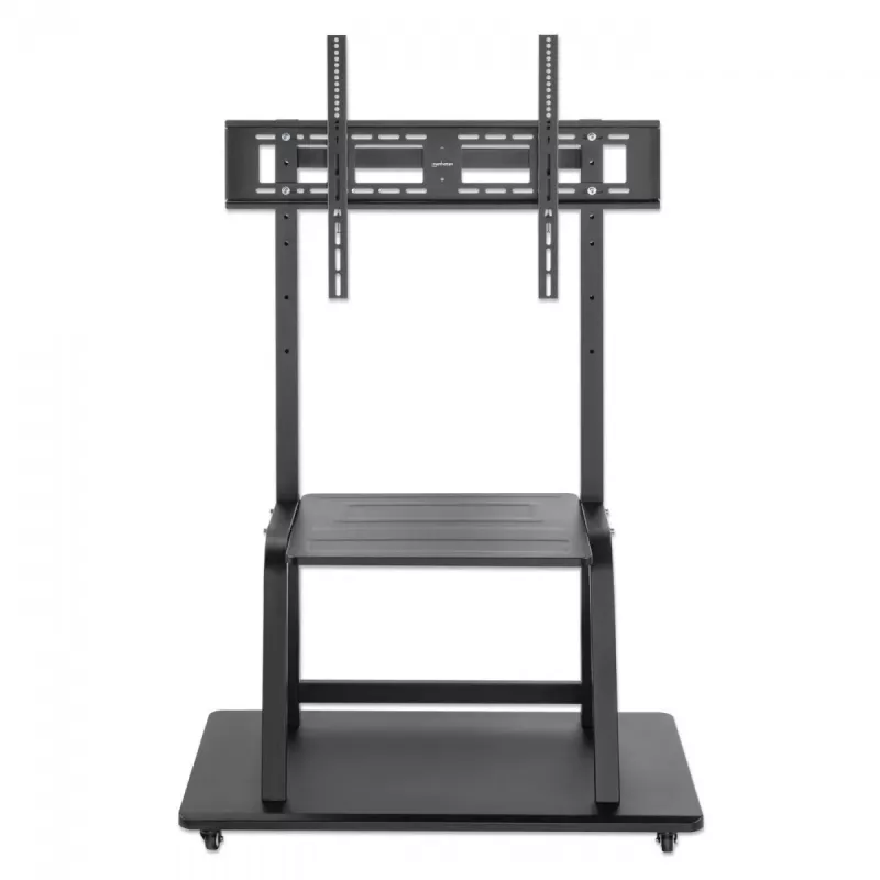 Ratipu statīvs MANHATTAN 1 ekrānam 37–100 collas Melns VESA 200x200–800x600 Maks. 150 kg