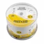 CD-R disks MAXELL 700 MB 52x 80 min 120 mm — iepakojumā 50