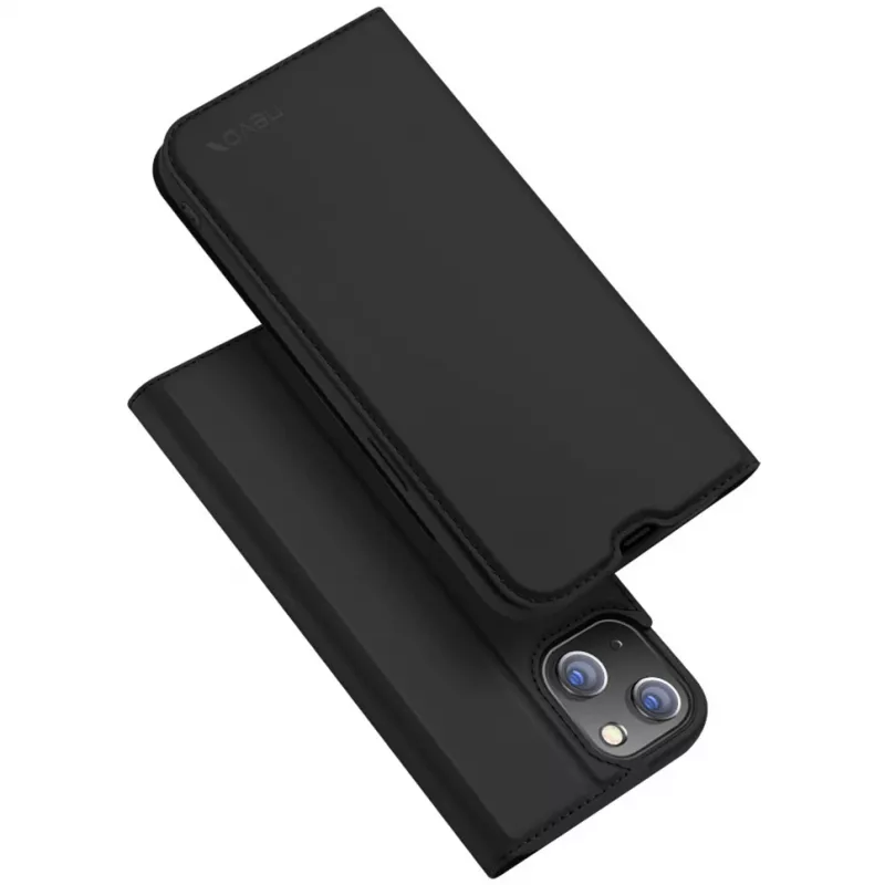 Vario sērija, telefona maciņš melns, iPhone 14 Plus