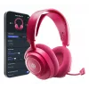 Austiņas STEELSERIES Arctis Nova 7X Wireless Gen 2 — Bezvadu Bluetooth, apļveida, galvas saite, 20–20000 Hz, 325 g, fuksīna