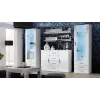 Cama viesistabas kumode UNI balts balts/balts glancēts