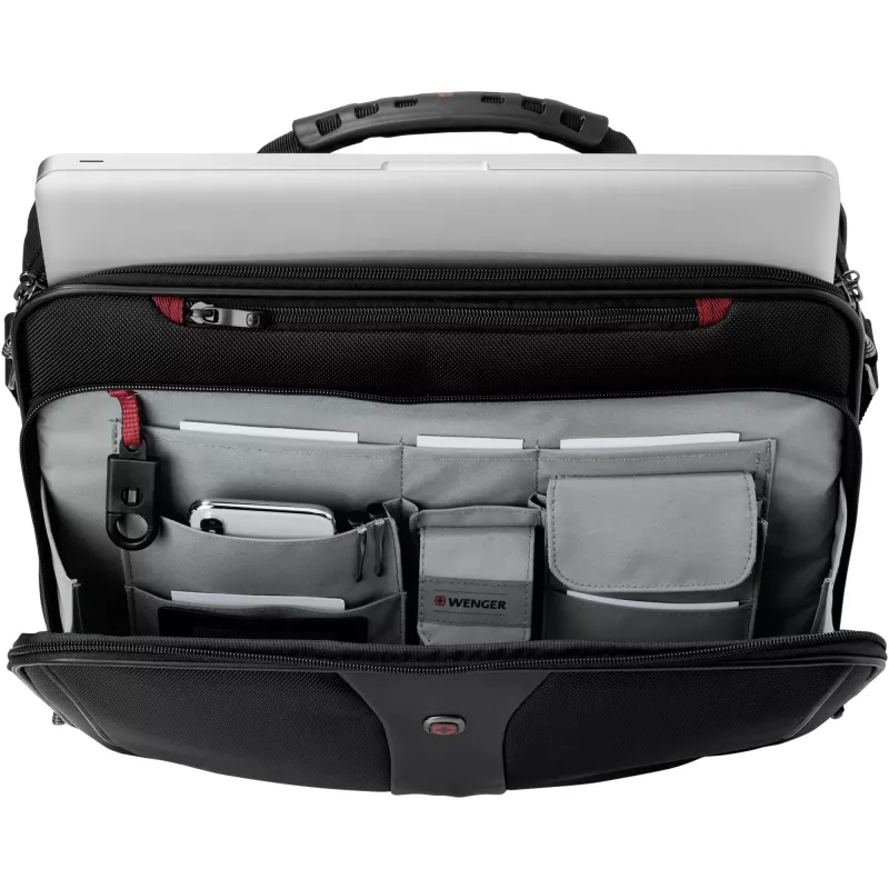 Wenger/SwissGear LEGACY klēpjdatora soma 40.6 cm (16) portfelis, melna