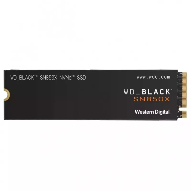 WD Melns SN850X 2TB SSD M.2 2280 NVME PCI-E Gen4 cietvielu disks (WDS200T2X0E)