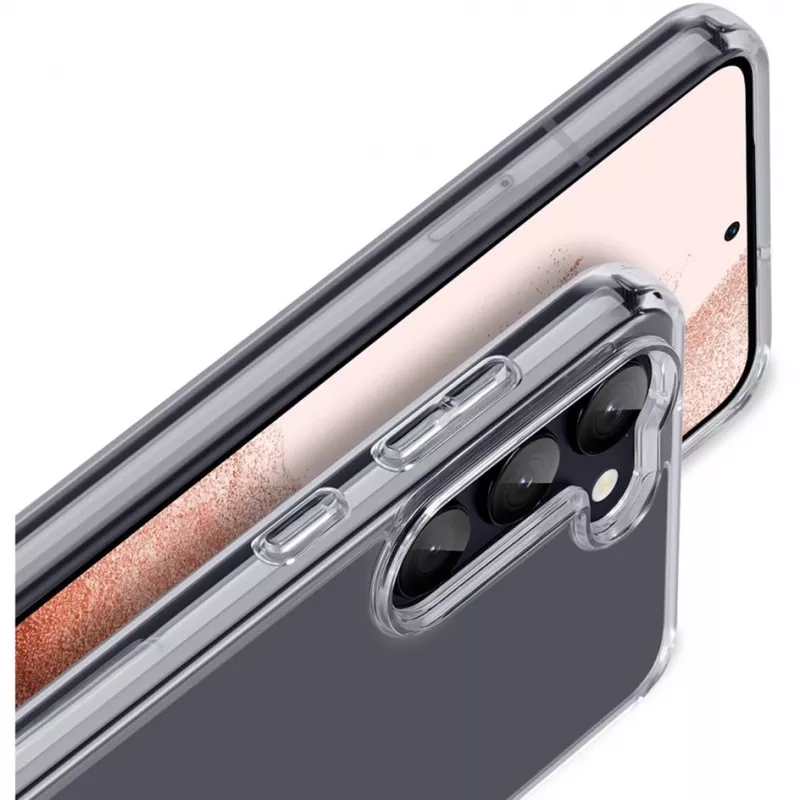 StyleShell SHOCKFlex (caurspīdīgs, Samsung Galaxy S23+)