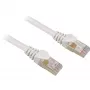 komutācijas kabelis RJ45 Spraudnis > RJ45 Spraudnis CAT.6 S/FTP (Balts, 1,5 Metri)