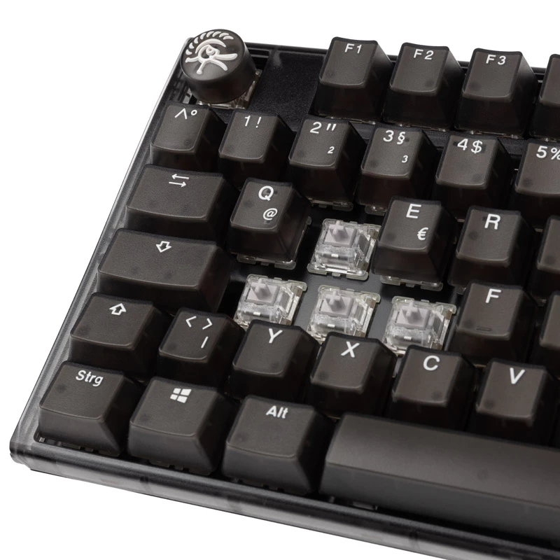 Ducky One 3 tastatūra, spēļu, USB, melna