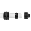Armatūra Alphacool 17471 — misiņa melna, Ø22 mm, augstums 20 mm