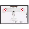 Cobi ķieģelīšu komplekts Nieuport 17 C.1 274 detaļas modeļa komplekts