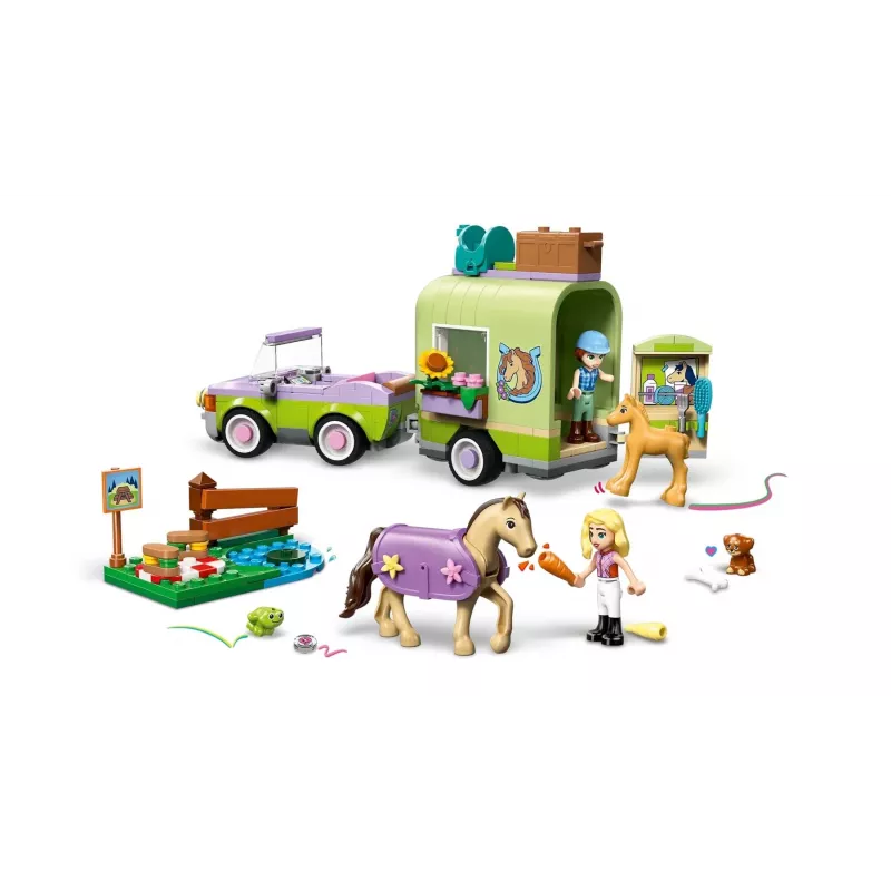 LEGO FRIENDS 42695 Zirga un kumeļa treileris