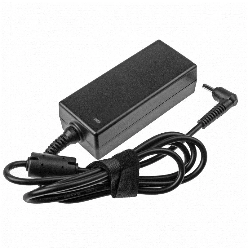 Barošanas adapteris zaļa Cell AD40P 45W klēpjdatoriem, 19V 2.37A, AC-to-DC, 100–240V ieeja, melns