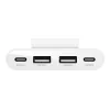 USB Type-C centrmezgls Belkin BUZ001bt2MWHB7 2m Balts