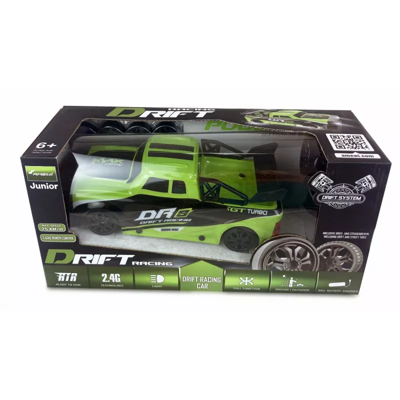 Šosejas sacīkšu auto Amewi 21101 Elektriskais dzinējs 1:18 1200 mAh