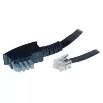 S/CONN 3m TAE-N - RJ12 Melns Transparent ShiverPeaks