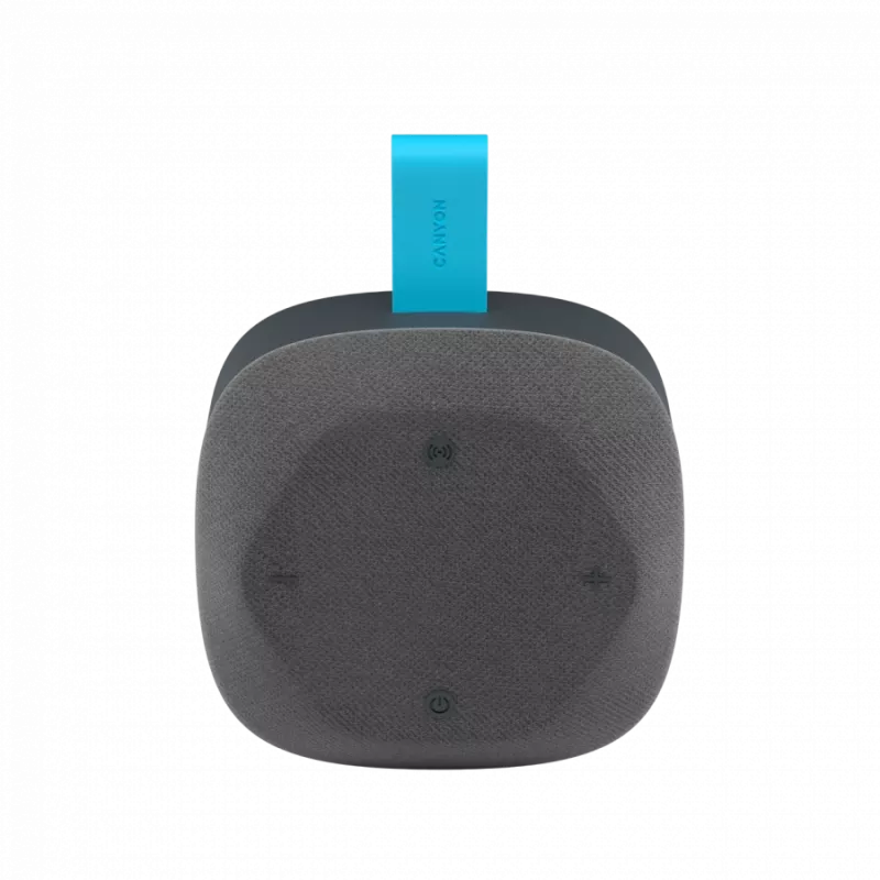 Canyon Hexagon 10 - Bluetooth 5.3 skaļrunis - USB-C - karšu lasītājs - IPX5 - zili pelēks