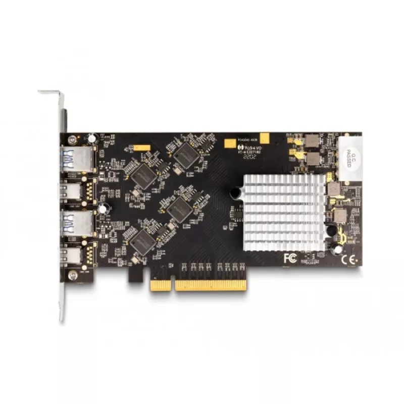 DeLOCK 90097 iekšējais USB 3.2 Gen 2 Type-C PCIe adapteris 20 Gbit/s
