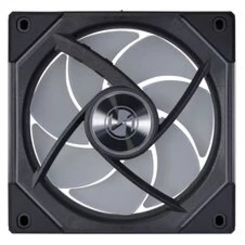 LIAN LI UNI FAN SL-INF 120 ARGB PWM Case ventilatoru komplekts, 4 ventilatori, melns