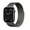 Apple Watch Series 11 GPS + Cellular 46mm Slate Titanium Case ar Slate Milanese cilpu M/L