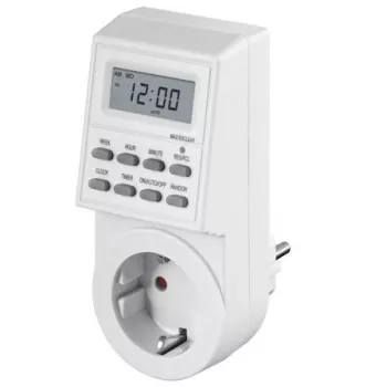 Microconnect GRUTIMER1 elektriskais taimeris Balts Dienas/Nedēļas taimeris