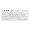 Logitech Multi-Device K380 - tastatūra - bezvadu - Bluetooth 3.0 - vācu - baltā krāsā
