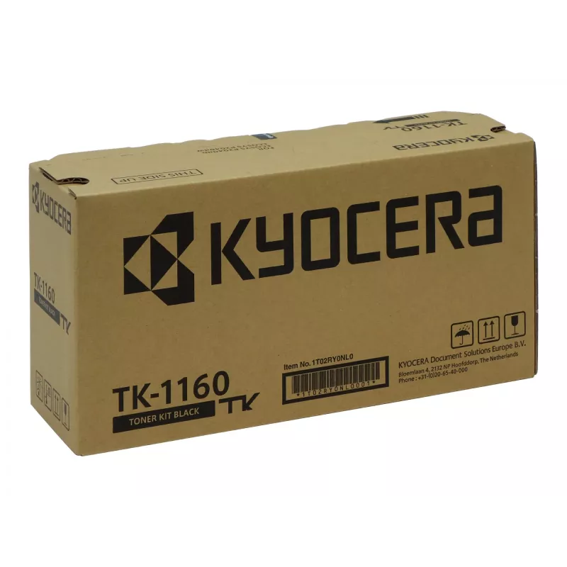 KYOCERA TK-1160 tonera kasetne 1 gab. Oriģināla Melna