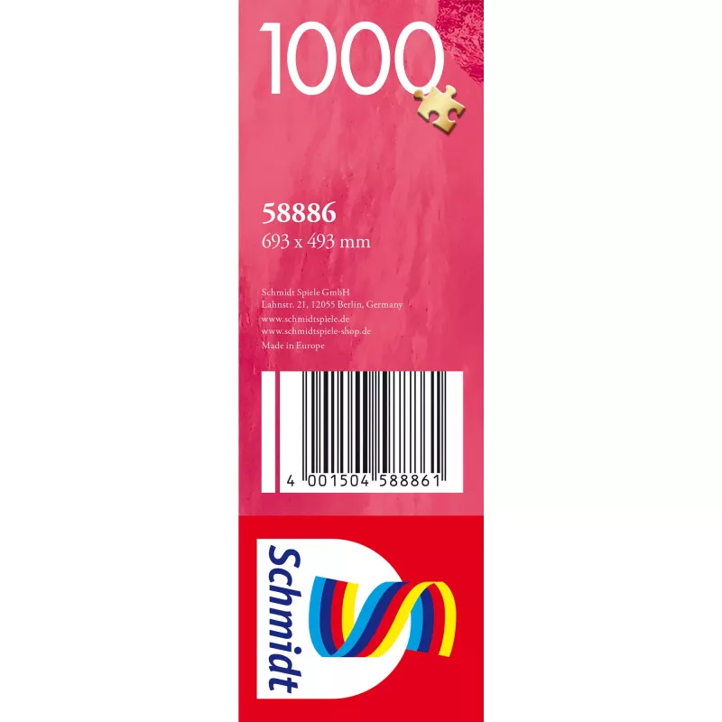 Puzle Schmidt Spiele 58886 — 1000 gab., ainava, vecums 12+