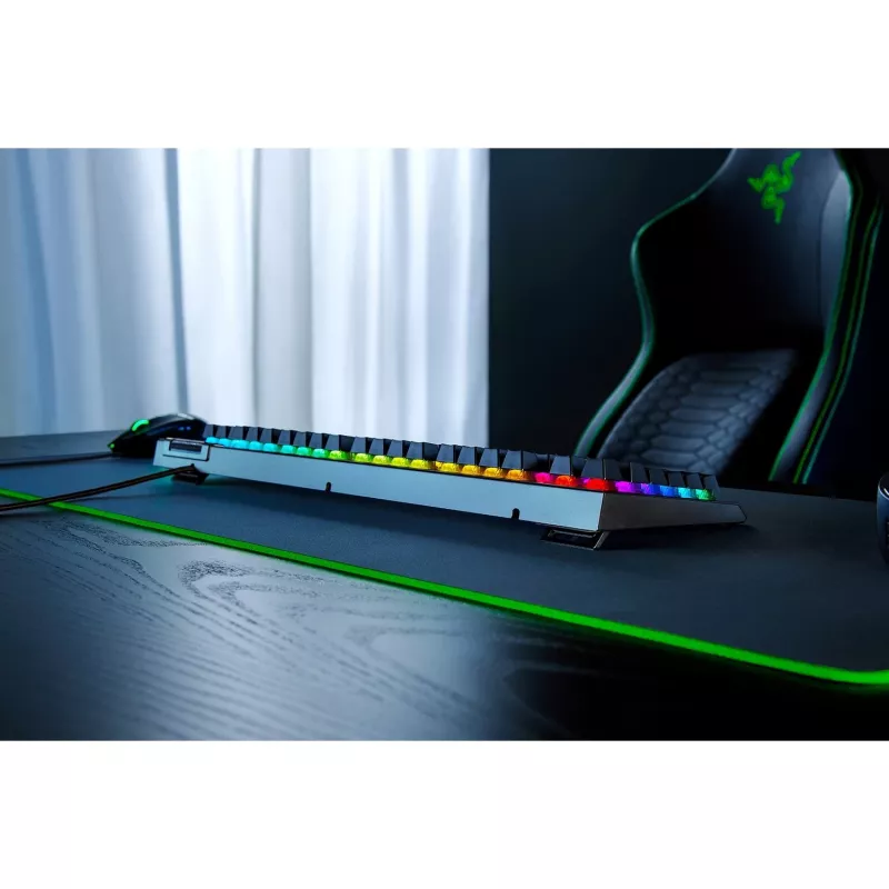 Razer MelnsWidow V4 X tastatūra, spēlēm, USB, QWERTZ, vācu, melna