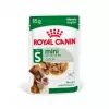 Mitrā suņu barība Royal Canin Mini Adult paciņa 85 g, putnu gaļa, mazām šķirnēm 5–10 kg, 12 × 85 g iepakojums