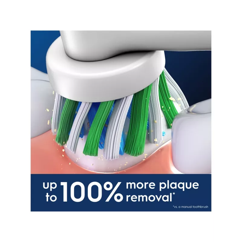 Oral-B Pro CrossAction nomaināmās birstes galviņas, 4 gab.