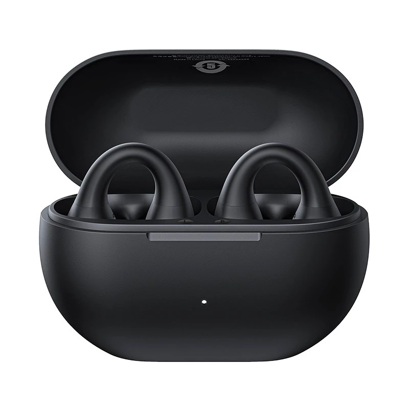 Baseus Bass 15 Clip Open Ear austiņas True Wireless Stereo (TWS) ievietojamās zvani/mūzika Bluetooth melnas