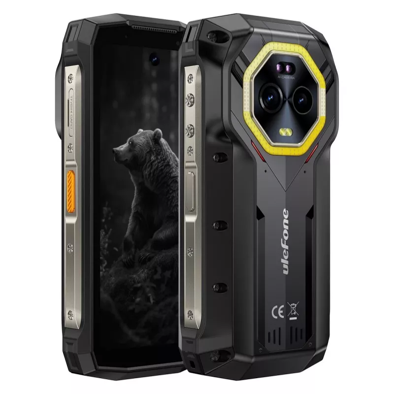 Viedtālrunis UleFone Armor Mini 20 5,5 collas 8 GB RAM 256 GB krātuve Melna