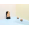 Telefona maciņš man and wood iPhone 12 Pro Max — herringbone nero Melns