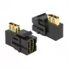 DELOCK 86358 · HDMI leņķa adapteris 90° · Melns