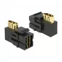 DELOCK 86358 · HDMI leņķa adapteris 90° · Melns