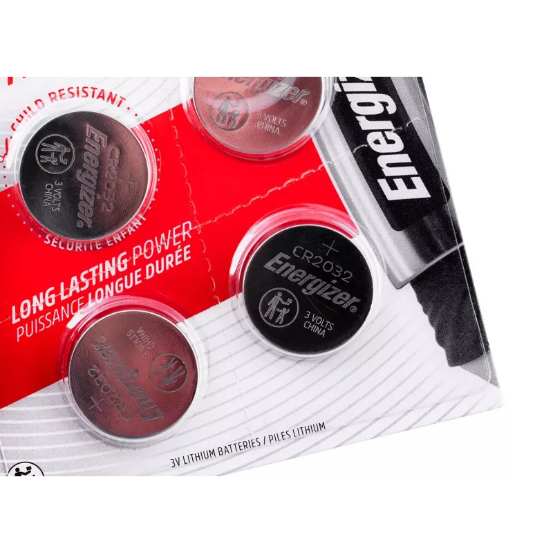 ENERGIZER specializētā baterija CR2032, 4 gab., 3V, ECO