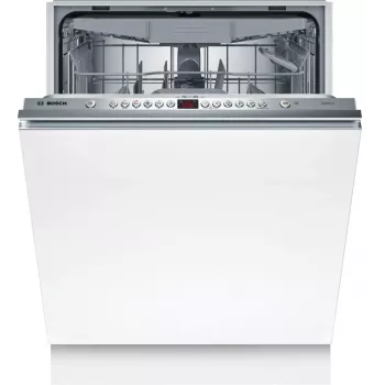 Bosch trauku mazgājamā mašīna | SMV46KX12E | Iebūvējama | Platums 60 cm | Galda klājumu skaits 13 | Programmu skaits 6 | Energoefektivitātes klase E | AquaStop funkcija | Balta