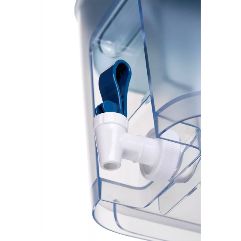 Ūdens filtra dozators BRITA FLOW MAXTRA PRO Pure Performance — 8,2 L, zils, 220×214×304 mm