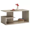 Topeshop ŁAWA DALLAS SONOMA kafijas/sānu/gala galdiņš Kafijas galdiņš Brīvas formas 1 kāja(-as)