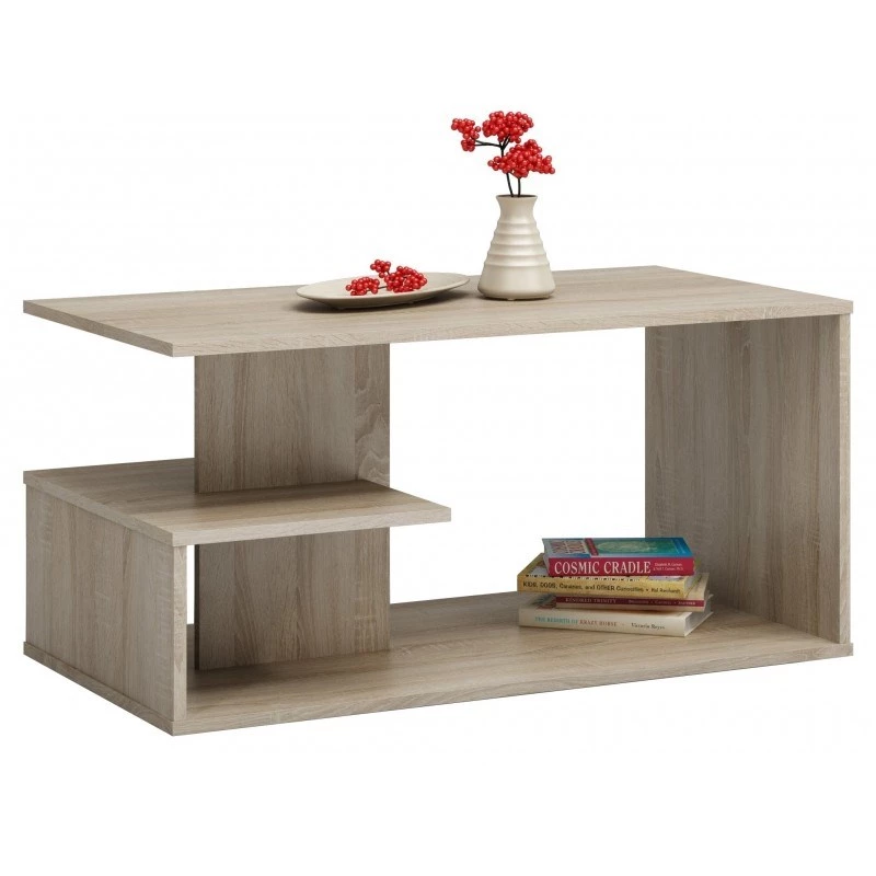 Topeshop ŁAWA DALLAS SONOMA kafijas/sānu/gala galdiņš Kafijas galdiņš Brīvas formas 1 kāja(-as)