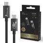USB C uz USB C kabelis Extralink CABESL05 — 2 m, USB 2.0, melns
