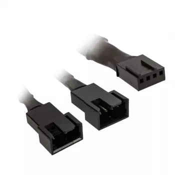 Kolink PWM ventilatora sadalītāja kabelis 1-uz-2, 35 cm pīts melns, modelis PGW-AC-KOL-111