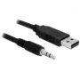 DeLOCK 83115 USB 2.0 uz Serial TTL 3.5 mm pārveidotājs 1.8 m - 5 V