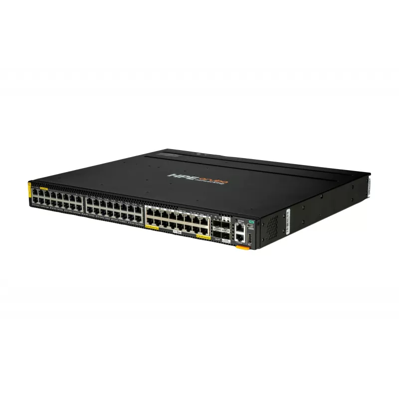 HPE Aruba Networking CX 6300M 32p 1G 16p Smart Rate 5G Class8 PoE 2p SFP56 50G 2p SFP28 25G MACsec Switch - slēdzis - L3 - pārvaldāms - 32 x 10/100/1000 (PoE++)