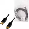 LogiLink CD0103 DisplayPort kabelis DP/M – DP/M, 4K/60 Hz, CCS, melns, 5 m (CD0103)