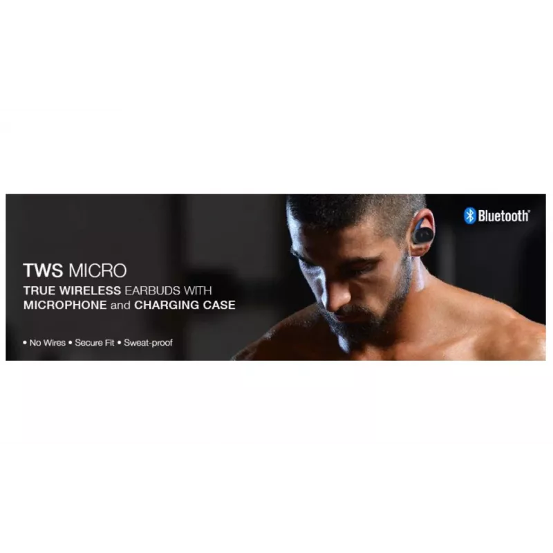 Earbuds V.Silencer Ture Wireless Earbuds baltā krāsā