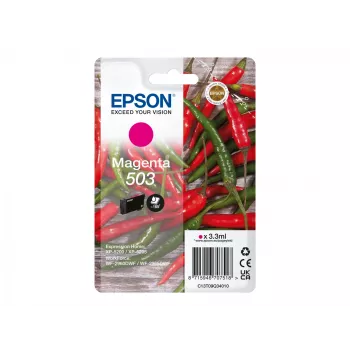 Epson 503 tintes kasetne 1 gab. Oriģināla Standarta ietilpība Fuksīna