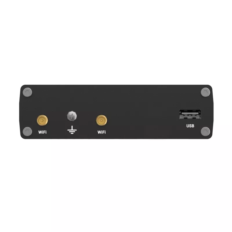 Teltonika RUTM10 bezvadu maršrutētājs Gigabit Ethernet Divu joslu (2.4 GHz / 5 GHz) Melns