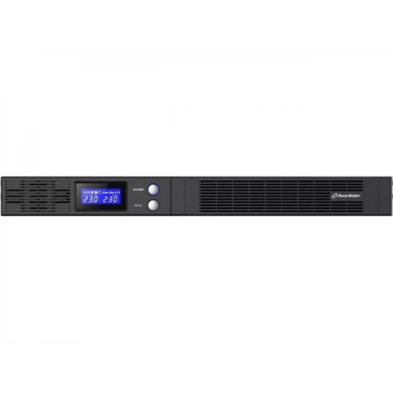 PowerWalker VI 1500 R1U nepārtrauktās barošanas avots (UPS) Line-Interactive 1.5 kVA 900 W 4 AC kontaktligzdas